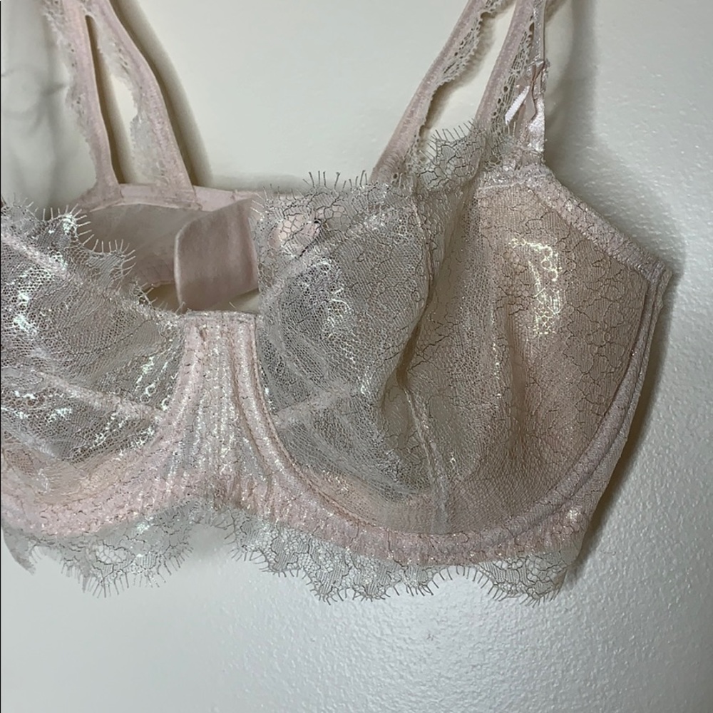 Victoria’s Secret | Dream Angels Underwire Push Up Bra | Pink Lace Lined Support - Picture 4 of 8